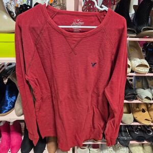 American Eagle Outfitters Heritage Thermal Long Sleeve Shirt Bundle XL Classic